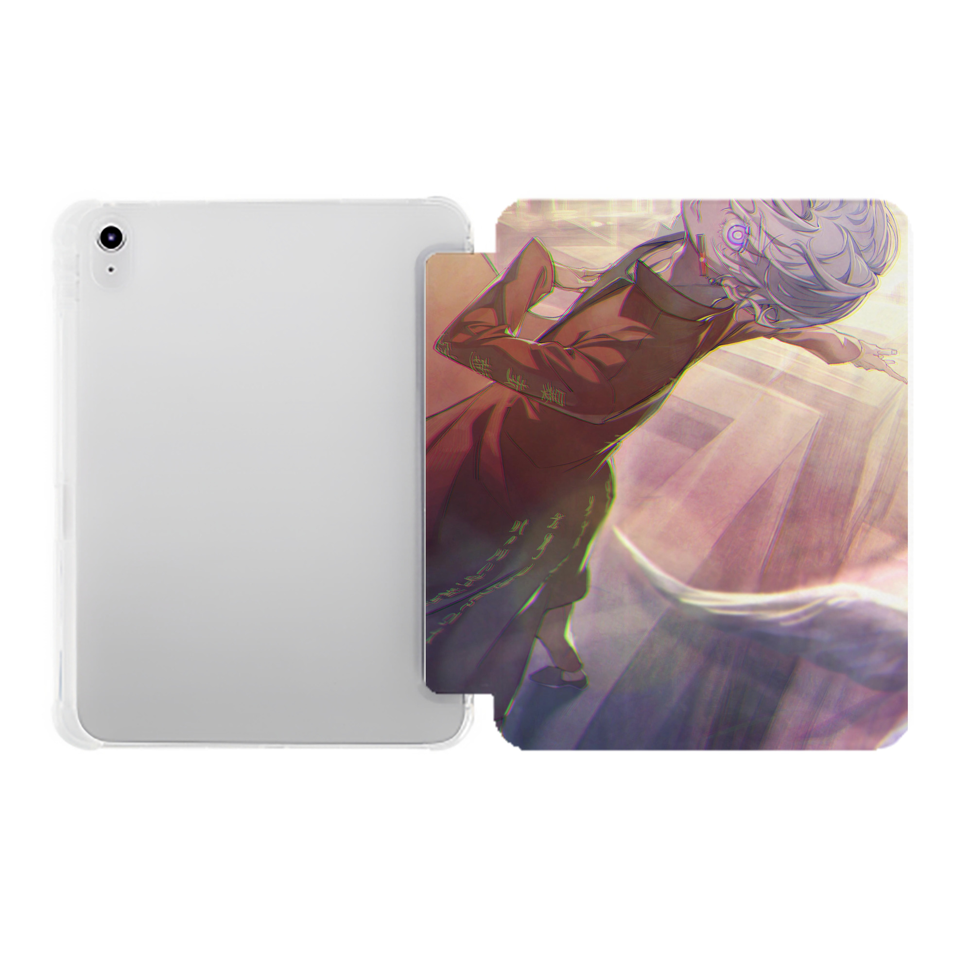 （画像用） 東京リベンジャーズ Tokyo Revengers IPad ケース ペン収納付き 三つ折りスタンド PUレザー×シリコン 対応機種9.5/10.5/10.9インチ